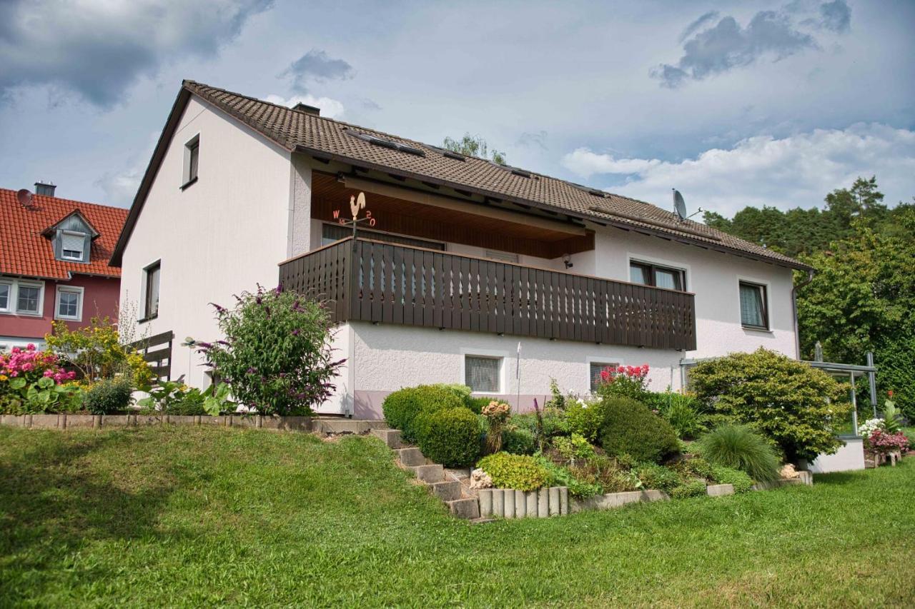 Ferienwohnung Werner Mit Terrasse Haundorf エクステリア 写真
