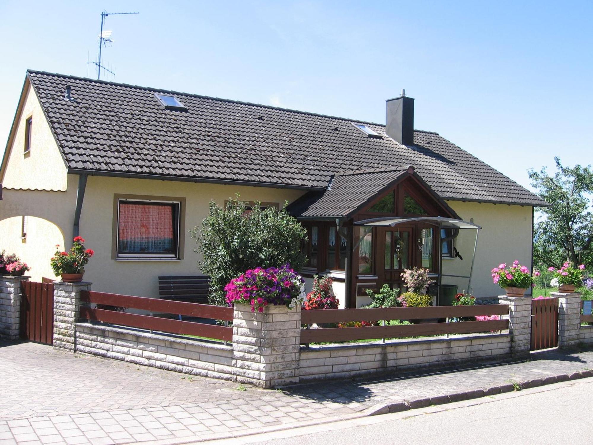 Ferienwohnung Werner Mit Terrasse Haundorf エクステリア 写真